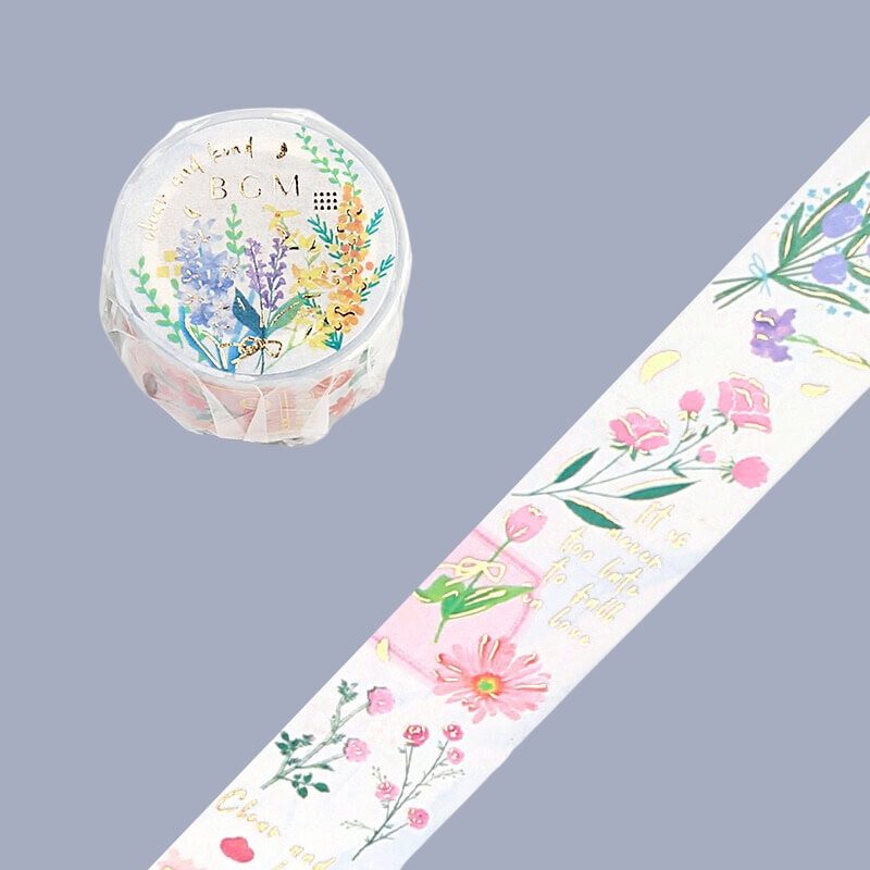 Cute Floral Washi Tape Imported From Japan