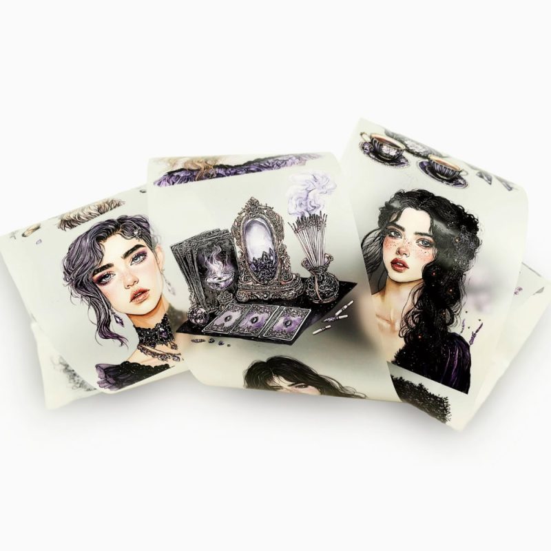 Purple Witch PET Washi Tape