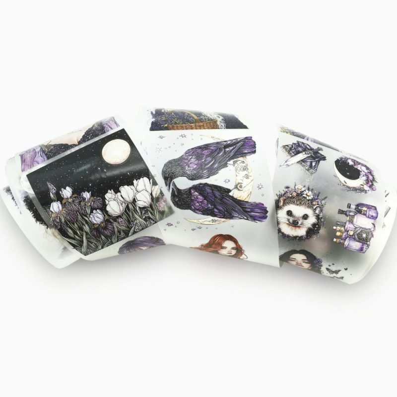 Purple Witch PET Washi Tape