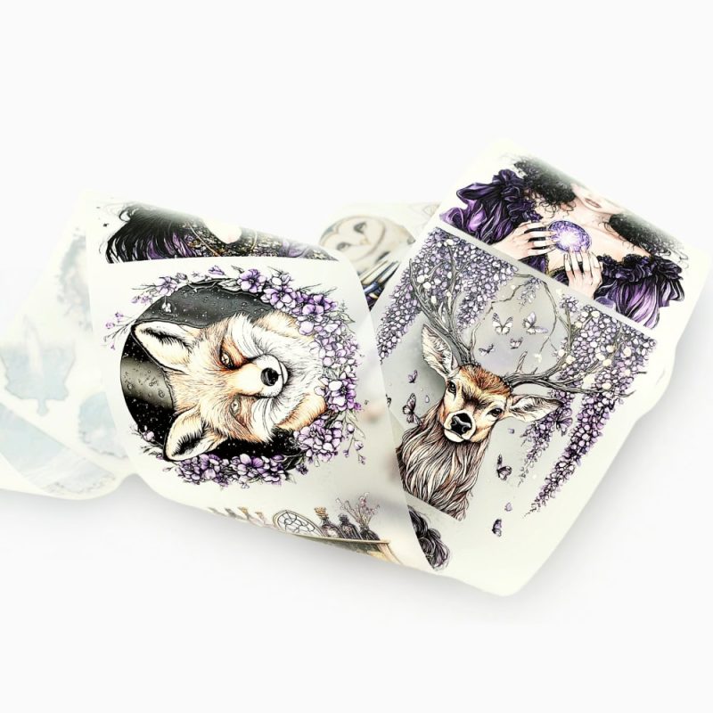Purple Witch PET Washi Tape