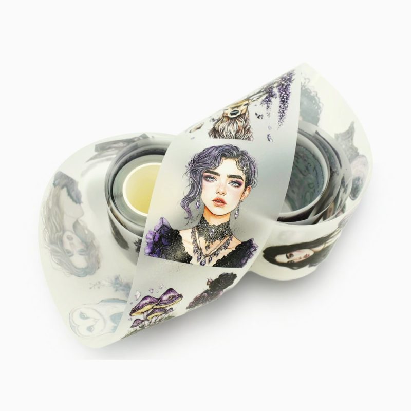 Purple Witch PET Washi Tape