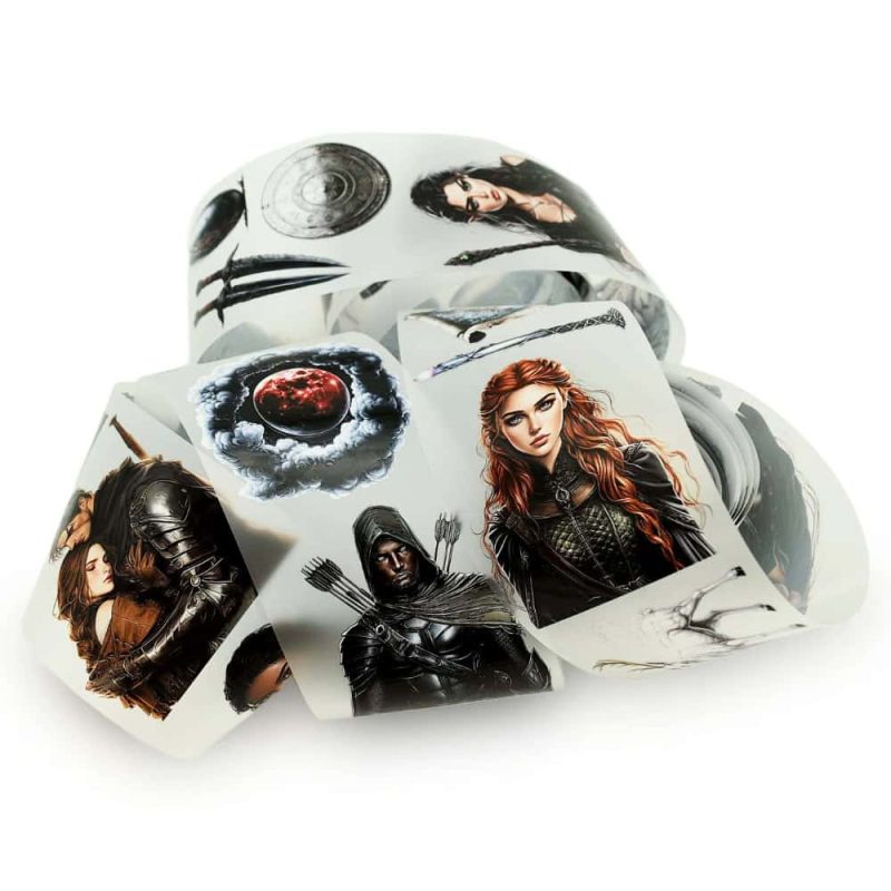 Fierce Fantasy Warriors PET Washi Tape