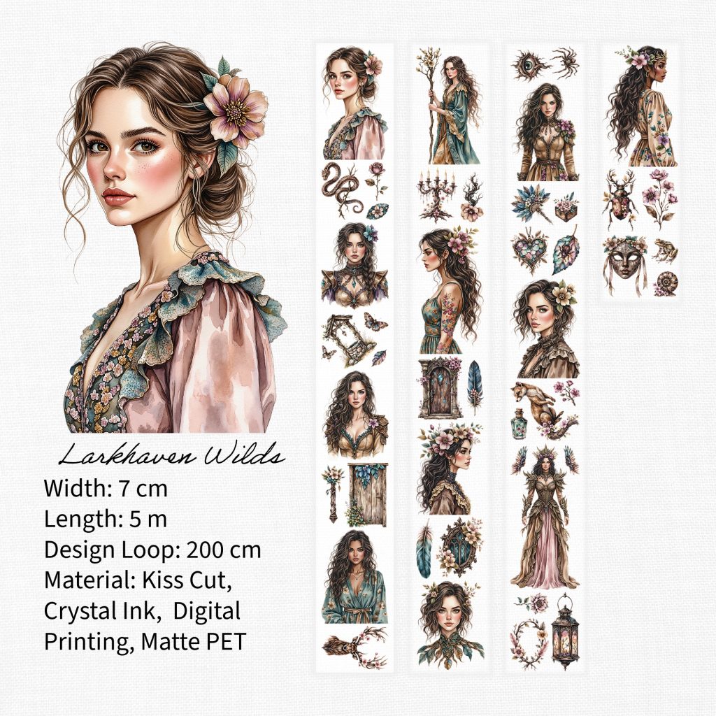 enchanted forest stickers