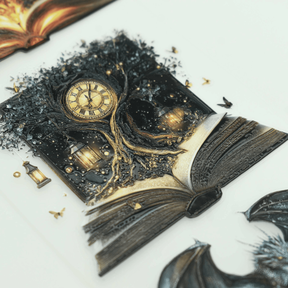 magical book stickers