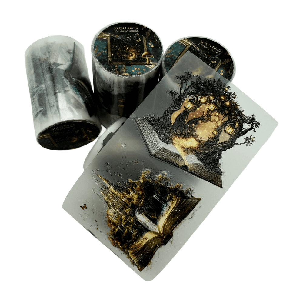 fantasy book stickers