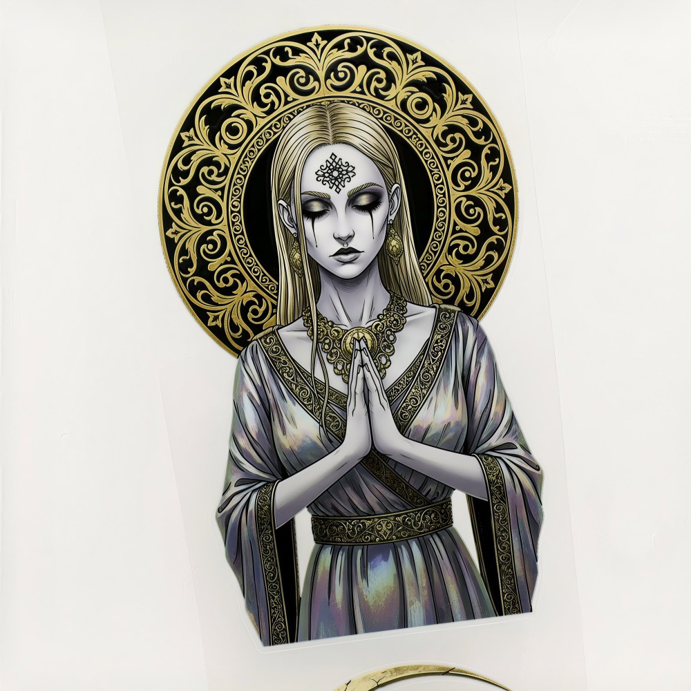 moon goddess stickers